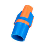 Conector de resorte mini azul/naranja Twister Proflex // IDEAL 30-343
