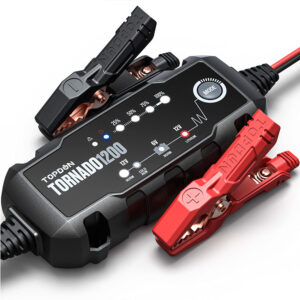 Verificación Aut CARGADOR DE BATERIAS 6V/12v/LITIO/ACIDO // TOPDON TORNADO T12A