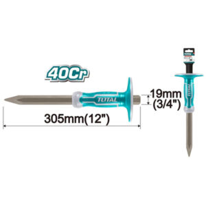 Corte Man CINCEL AGUDO INDUSTRIAL CON PROTECTOR 3/4" X 12" // TOTAL THT4421219