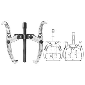 Torque Man EXTRACTOR DE POLEAS 4" 2 PATAS // TOTAL THTGP246