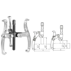 Torque Man EXTRACTOR DE POLEAS 6" 3 PATAS // TOTAL THTGP366