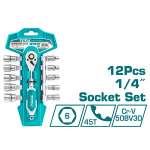 Juegos Man LLAVE COPA JGO 12PCS 5 - 14MM CUADRANTE 1/4" // TOTAL THT14114126