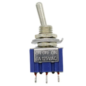 Otros Com. Switch Codillo Miniature 3 Pines 1P2C, 3A/125V ON-ON  TECHMAN SW-203